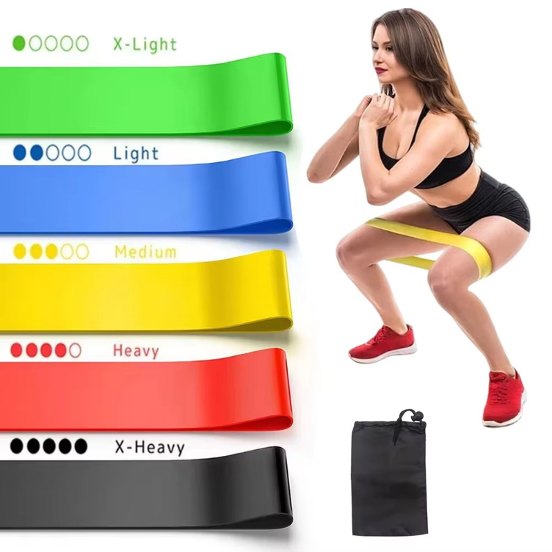 Pilates Yoga Or - 1/2/3/4/5 adet direnç bantları. Kadınlar veya