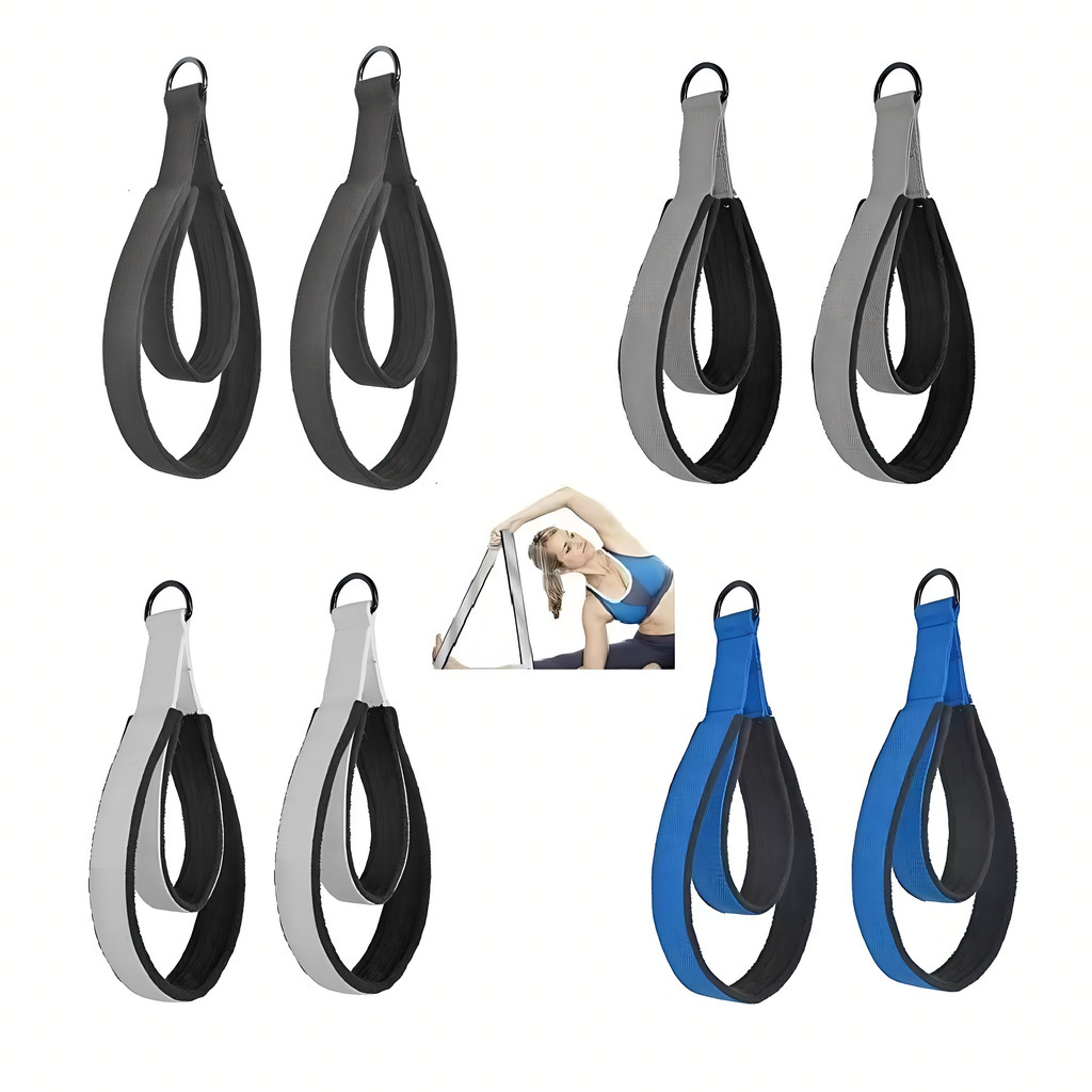 Pilates Yoga Ring Exercises - Çift Halkalı Elastik Yoga Pilates Yatağı