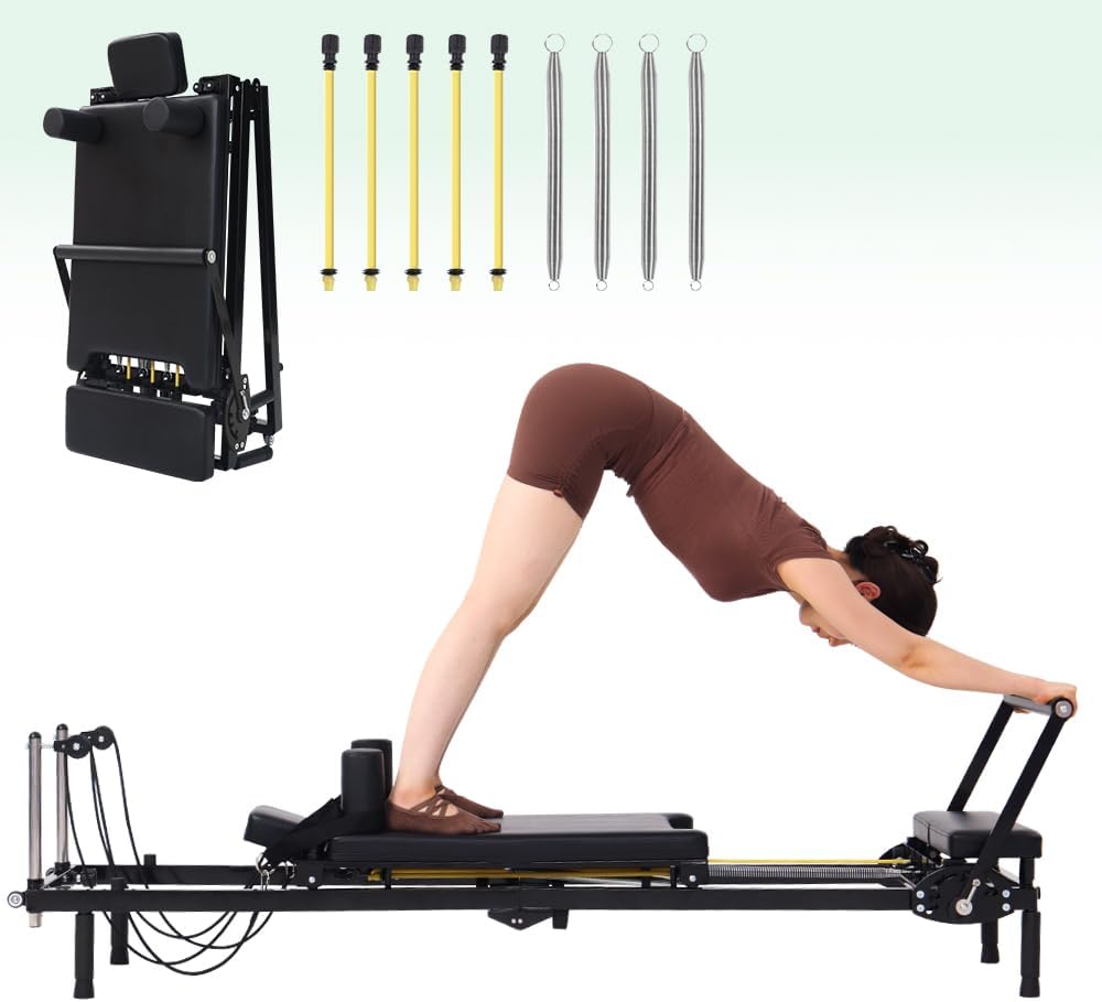 Pilates Reformer Spring - Katlanabilir Pilates Reformer Aleti, Yaylar ve