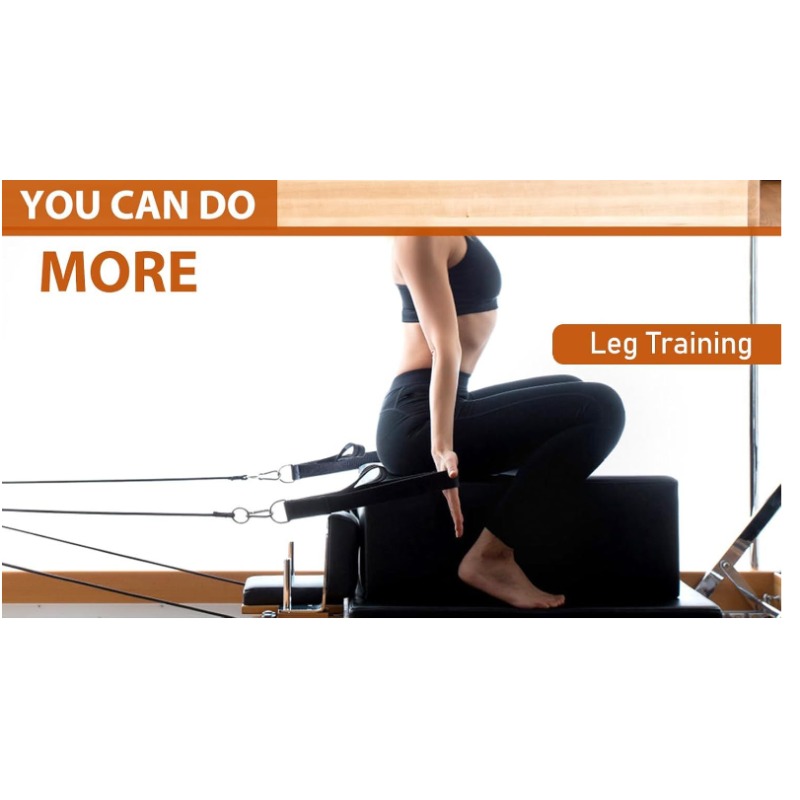 Pilates Yoga Ring Exercises - Çift Halkalı Elastik Yoga Pilates Yatağı