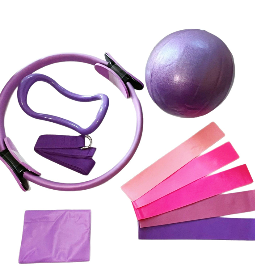 Pilates Yoga Ring Exercises - Özelleştirilmiş LOGO 5 Parçalı Ev Spor