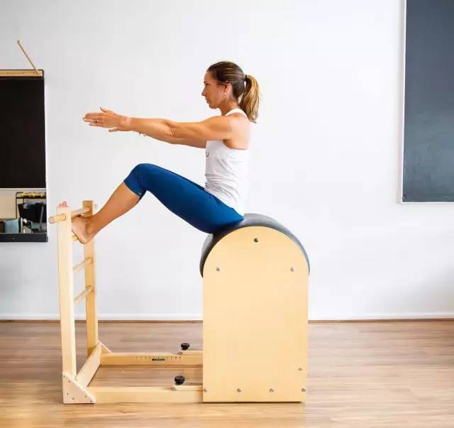 Pilates Yoga Or - Kahverengi Meşe Fitness Ekipmanları Ayarlanabilir Pilates