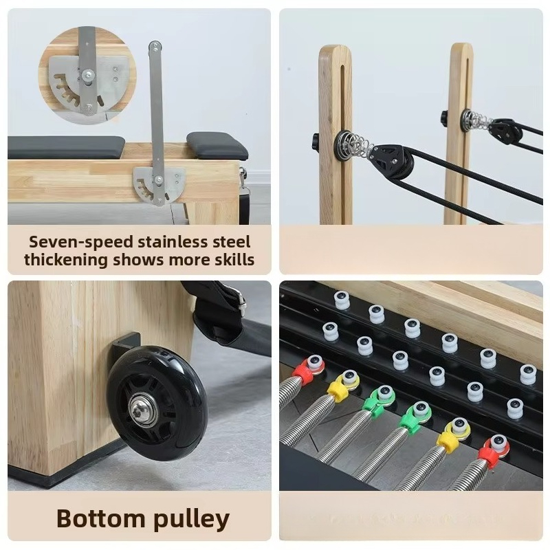 Yüksek Kaliteli Akçaağaç Pilat - Pilates Reformer Spring incelemesi ve fiyatı