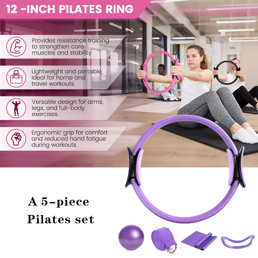 Özelleştirilmiş LOGO 5 Parçalı - Pilates Yoga Ring Exercises incelemesi ve fiyatı