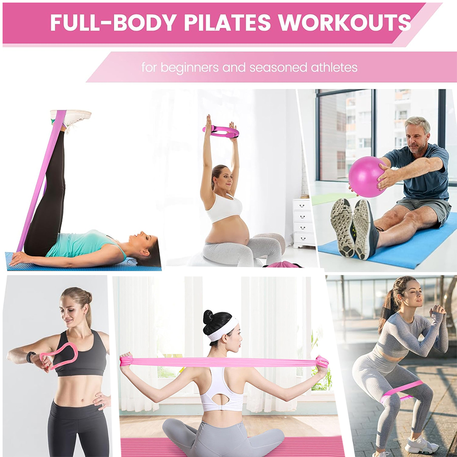 Özelleştirilmiş LOGO 5 Parçalı - Pilates Yoga Ring Exercises incelemesi ve fiyatı