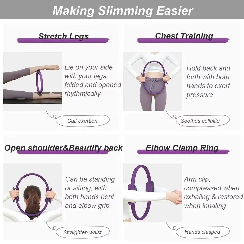 Egzersiz Yoga Pilates Halkası  - Pilates Yoga Ring Exercises incelemesi ve fiyatı