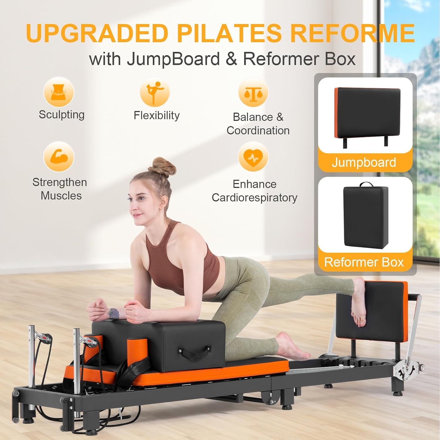 Katlanabilir Pilates Reformer  - Pilates Reformer Spring incelemesi ve fiyatı