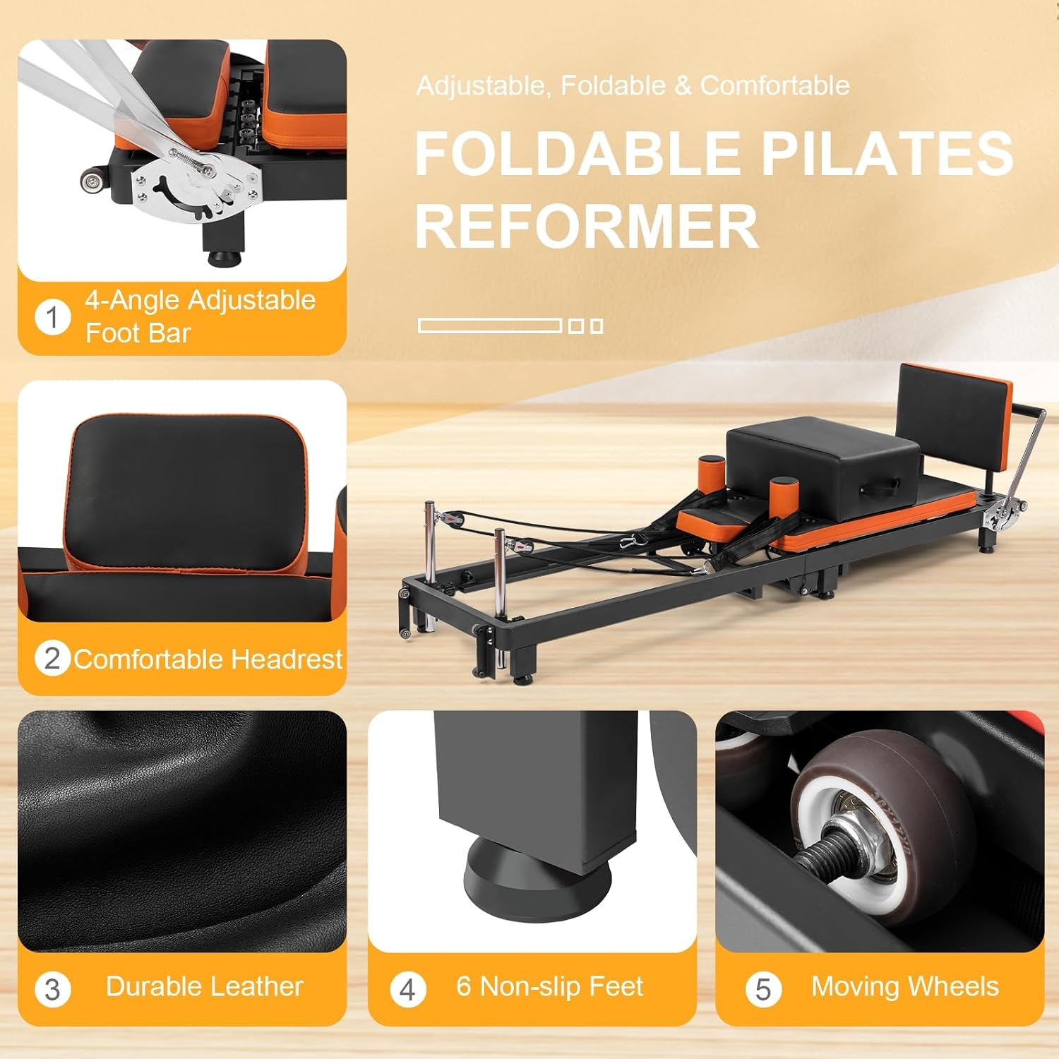Katlanabilir Pilates Reformer  - Pilates Reformer Spring incelemesi ve fiyatı
