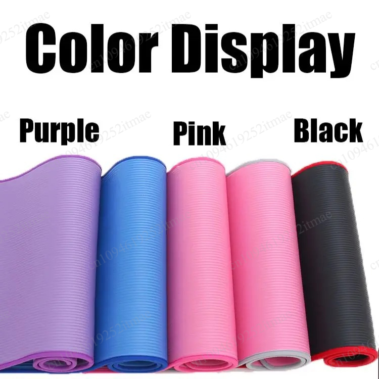 10mm Ekstra Kalın Kaymaz Egzer - Pilates Yoga Mat Workout incelemesi ve fiyatı
